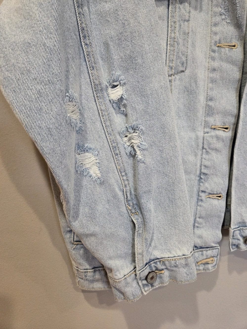 KANCAN Aaliyah Oversized Denim Jacket - Picture 6 of 6